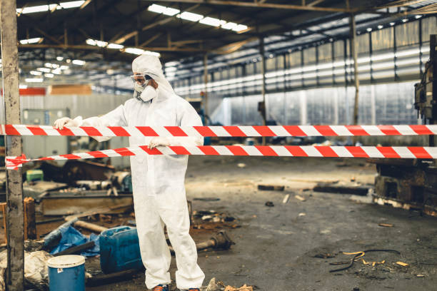 Professional Trauma Scene Cleanup technician working in Lyman, SC